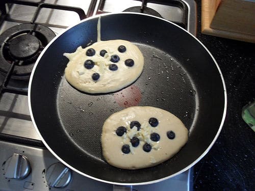 Bigger blueberry pancakes