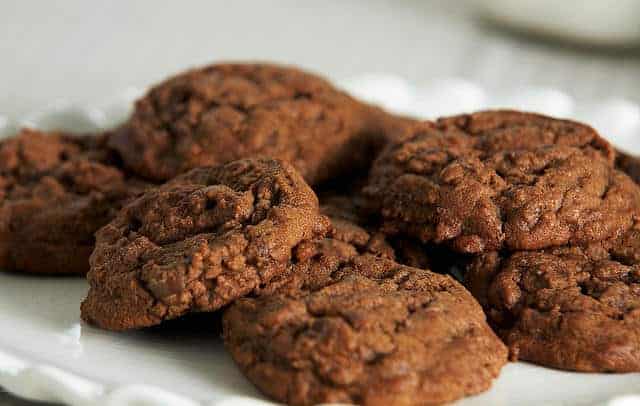 plat cookie chocolat