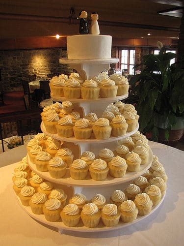 Des cupcakes pour un mariage