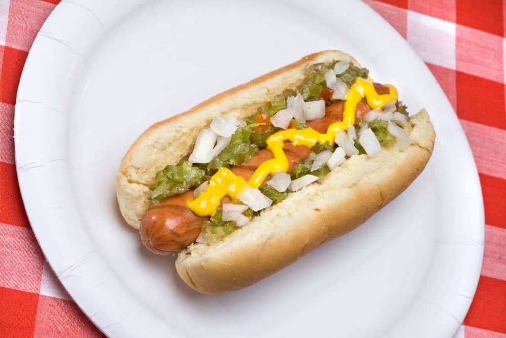hot-dog-assiette