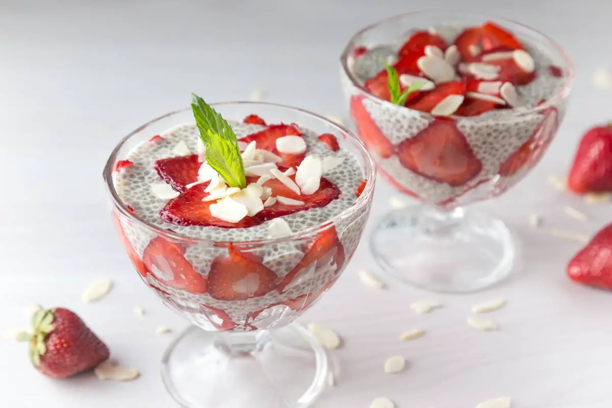 coupe chia fraise