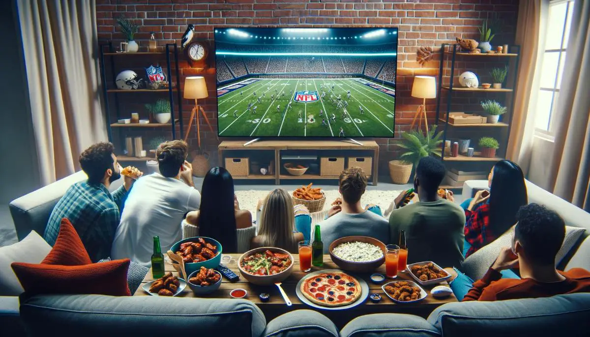 famille superbowl canape