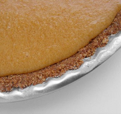 Une tarte au sucre avec une croute personnalisée